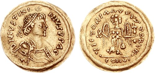 Tremissis_of_Baduila