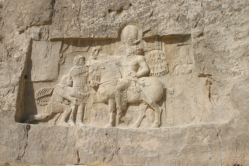 800px-Relief_of_Shapur_I_capturing_Valerian